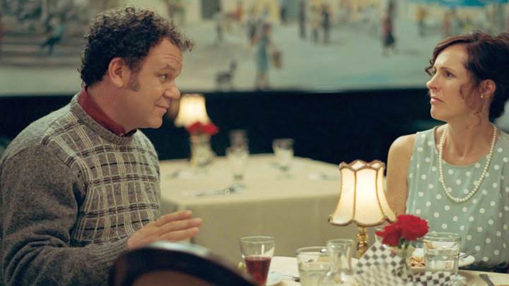Year Of The Dog – John C. Reilly And Molly Shannon On Dining Table